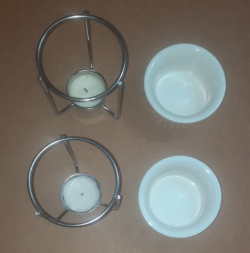 Butter Warmers Norpro Ceramic Set Of 2 - 1/3 Cup Capacity - Picture 4 of 10