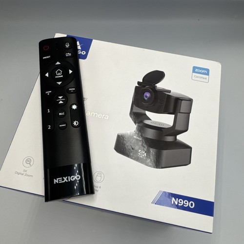 NexiGo N990 (Gen 2) 4K PTZ Webcam, Video Conference Camera System - 第 4/11 張圖片
