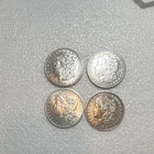 1921 Morgan Silver Dollar $1 Coin Lot 0.9 Fineness 90% Silver US (4 coin lot)