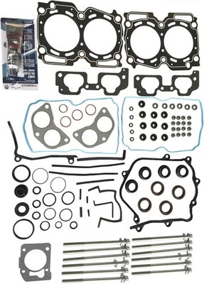 Partsflow Head Gasket Set W/ 12 Head Bolts for Subaru Legacy 2000-2003 for Ou...