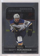 2021-22 O-Pee-Chee Platinum Marquee Rookies Scott Perunovich #288 10dr