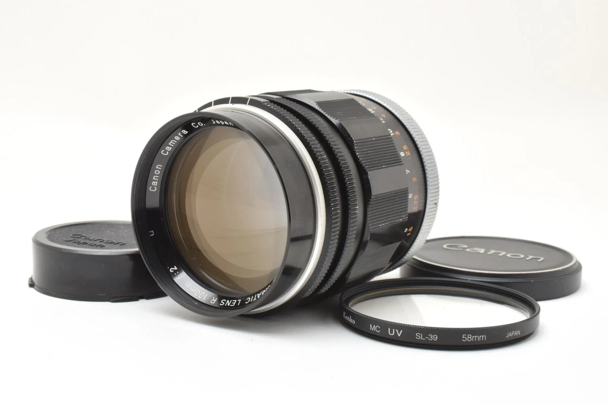 Canon f/2 Camera Lenses 100mm Focal for sale | eBay
