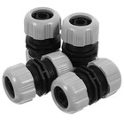4 Pcs Hose Coupler Water Hose Repair Garden Hose Adapter Connector Fittings