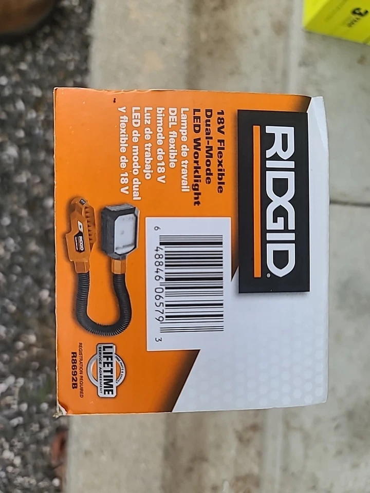 RIDGID Dual-Mode LED Work Light 18V Flexible (Tool Only) Ridgid R8692 - Image 3 of 3