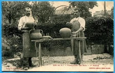 Old postcard: Cox - Manufacture des Pots - Part 1 / 1913