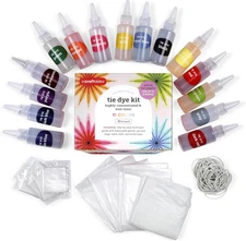 Incraftables Tie Dye Kit for Adults & Kids. Bulk Powder Multi-colored 