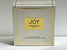 JOY BY JEAN PATOU WOMEN PERFUME EDT SPRAY 1.0OZ 30ML NIB SALED PACK