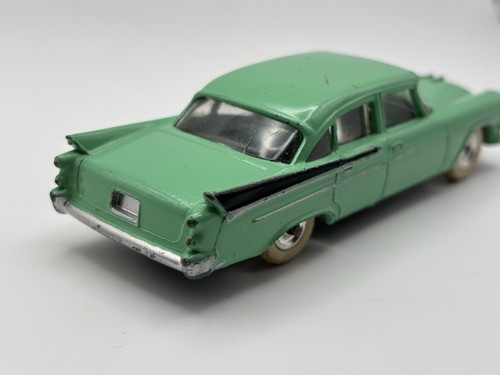 Vintage Dinky Toys Dodge Royal Sedan Car Meccano Diecast Car Turquoise Green - Picture 7 of 15