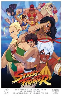 2025 STREET FIGHTER & FRIENDS SWIMSUIT SPECIAL #1 (ONE SHOT) CVR C TOVIO ROGERS