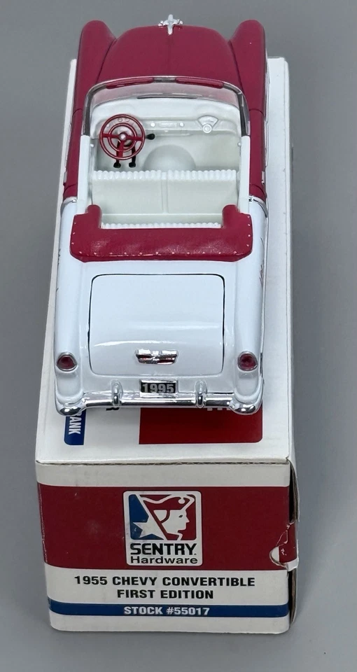 1955 Chevy Convertible Die-Cast Car Sentry Hardware “Yes We Can” 1st Edition - Image 4 of 4