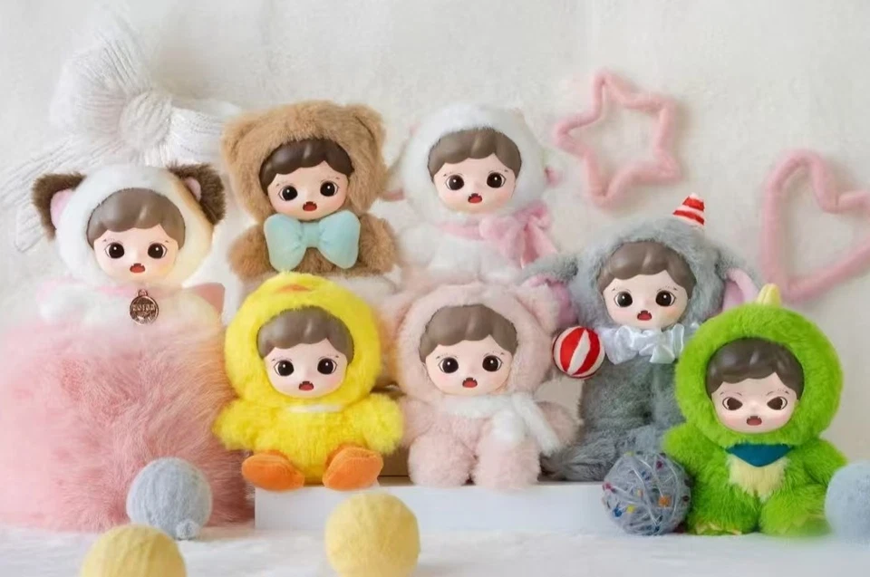 Juguete de peluche TNTSPACE Zoraa serie cabina esponjosa caja ciega confirmada figura regalo caliente Foto 2 de 4