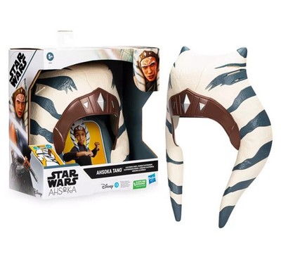 Star Wars Ahsoka Tano Electronic Mask Adjustable Roleplay Costume Sound Effect