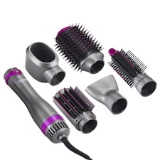 VEVOR Hair Dryer Brush 5-in-1 Hot Hair Styler Upgraded Negative Ion for Curling