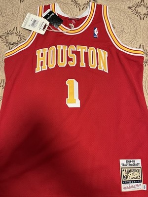 Authentic Tracy McGrady 2004-05 Houston Rockets Mitchell & Ness Jersey 48 XL NWT