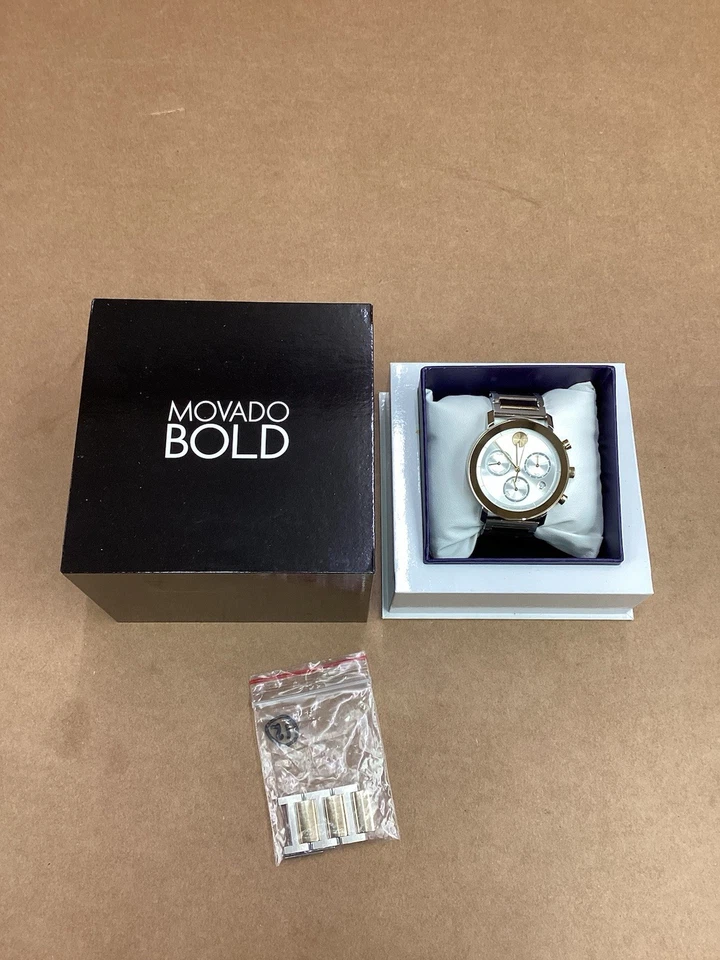 Movado Men's Watch 3600888 Bold Chronograph Swiss Quartz Two Tone Steel 42mm - Image 2 of 4