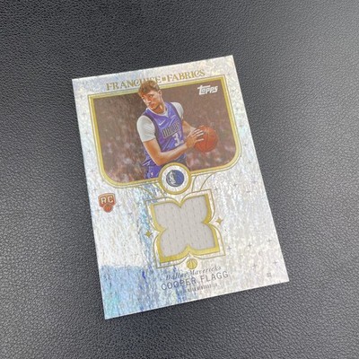 2025-26 Topps - Franchise Fabrics Cooper Flagg #FF-CF Holofoil (MEM, RC)