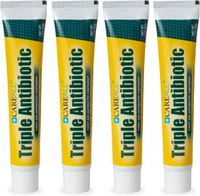 CareAll Triple Antibiotic Ointment 1.0 oz (4 Pack), First 1 Ounce (Pack of 4) 