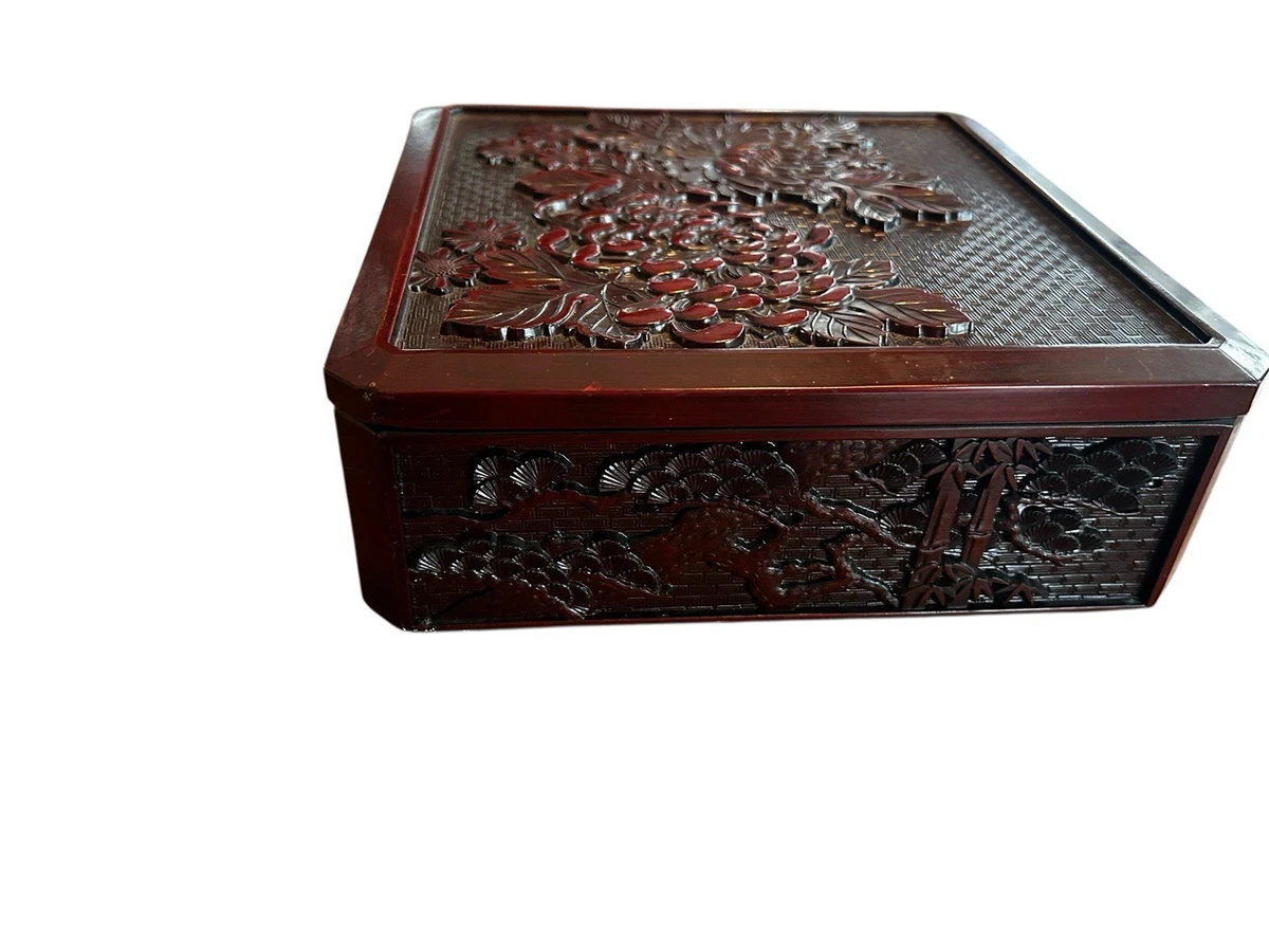中国漆器盒| eBay