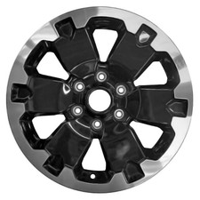 Used 18x8 Flange Cut And Painted Gloss Black Wheel Fits 560-10282 Used 18x8 Flange Cut And Painted Gloss Black Wheel Fits 560-10282