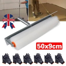 SPIKED ROLLER Aeration 500x90mm Self Levelling Screed Flooring Tool 21mm Spikes