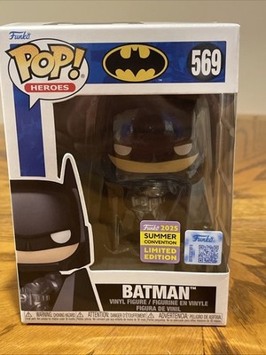 SDCC COMIC CON 2025 FUNKO HEROES DC ~BATMAN~ VINYL #569 LIMITED EDITION~~IN HAND