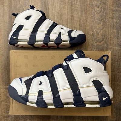 Nike Air More Uptempo Olympic 2012 Navy Blue Size 14 Sneakers w/ Box 414962-401