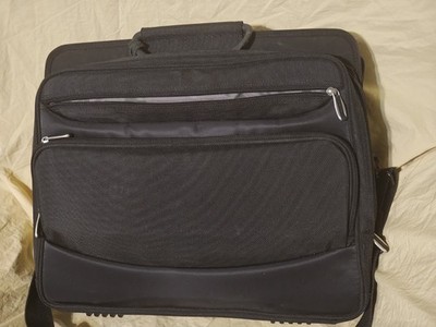 noteworthy black laptop bag