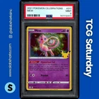 2021 POKEMON SWORD & SHIELD CELEBRATIONS #011/025 MEW HOLO PSA 9