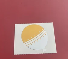 Mrs Grossman's Foiled Balloon Sticker Mod 50th Anni