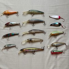 Lure set for boat seabass, minnow, spoon, topwater, seabass