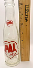 Vintage PAL ADE ACL Soda Bottle ? PAS Inc. Waterbury Conn.? 6 oz ?