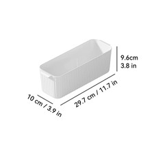 Bathroom Storage Box Makeup Organizer Plastic Desktop Cosmetics Organizer Multif