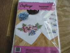New Craftways cross stitch kit table runner Savannah