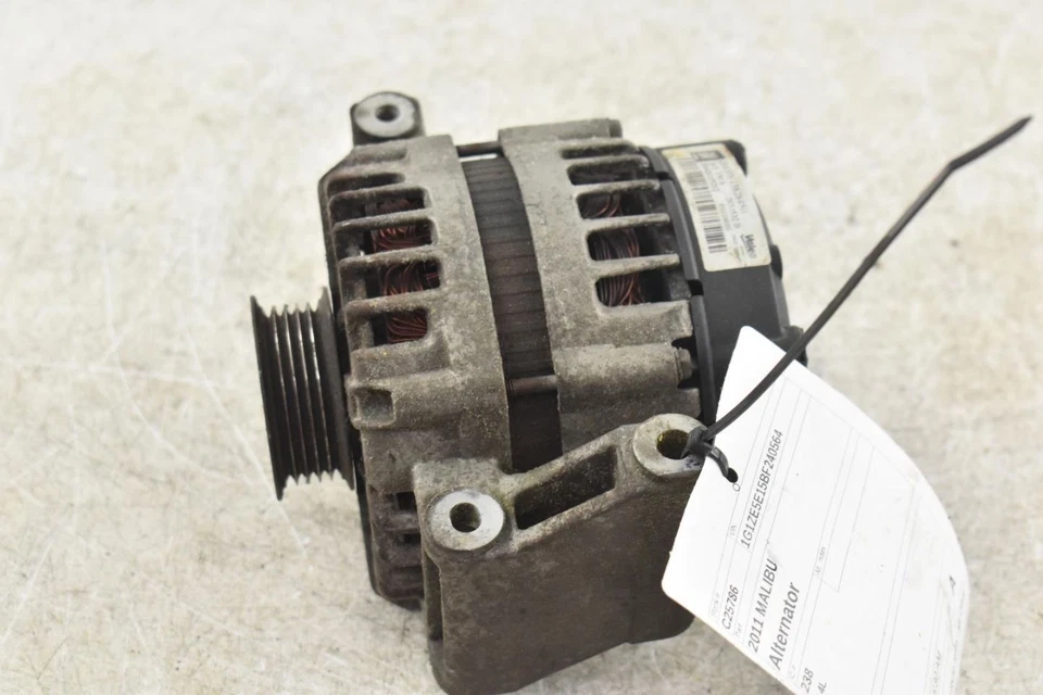 2011 Chevrolet Malibu Alternator 2.4L Used OEM 132K Miles C25786 - Image 4 of 4
