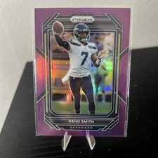 2022 Panini Prizm #254 Geno Smith Purple Prizm #D /125 Seahawks