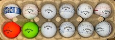 12 x Callaway Golf Balls – Mixed Chrome Soft / Truvis – Used Golf Balls