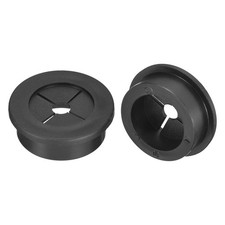 2Pcs Cable Cord Grommet 1-3/16 Inch Desk Grommet Flexible Rubber Grommets