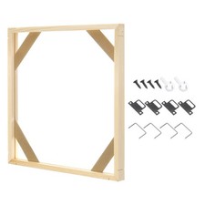 16x16 Inch Canvas Frame Stretcher Bars, 1 Set DIY Splicing Picture Frame
