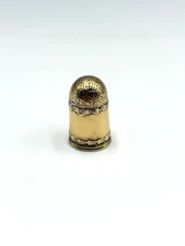 Vintage 1980s Museum Modern Art Reproduction of Domed French Thimble