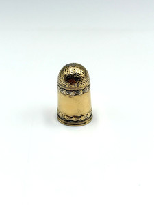 Vintage 1980s Museum Modern Art Reproduction of Domed French Thimble