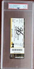 SIDNEY CROSBY Signed 600th Goal FULL Ticket, MINT Condition, Penguins