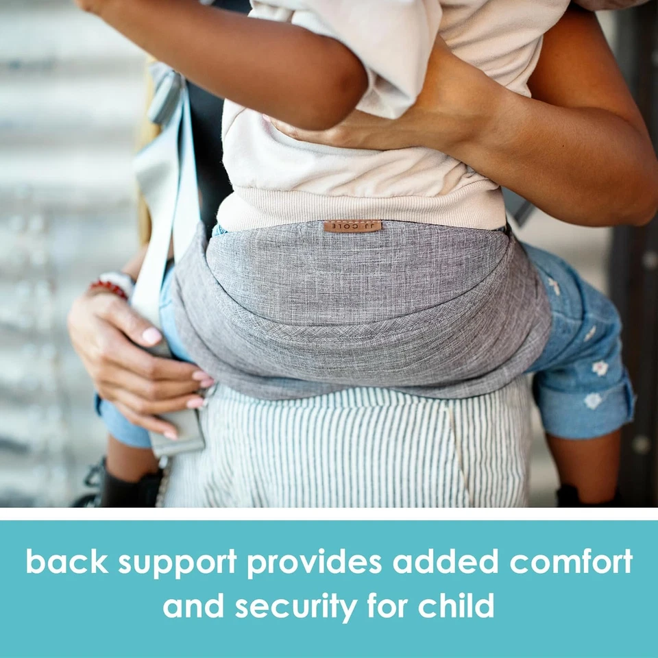 Porta-estilingue infantil JJ Cole Sola - Porta-crianças ajustável e estilingue para bebê - - Imagem 3 de 4