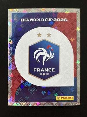 FRA France Panini FIFA World Cup 2026 Gold Crumple Parallel Sticker