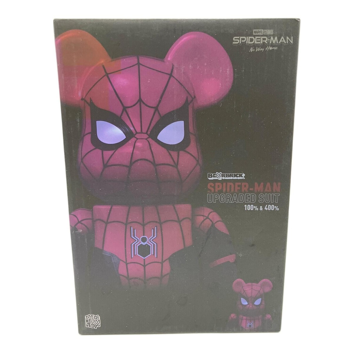 キャラクターグッズ MEDICOM TOY - BE@RBRICK SPIDERMAN UPGRADED SUIT MEDICOM TOY BE@RBRICK spider-man upgraded suit 1000