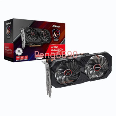 Asrock Rx6500 Xt Phantom Gaming D 4GB OC GDDR6 Graphics card（RX6500XT PGD 4GO）