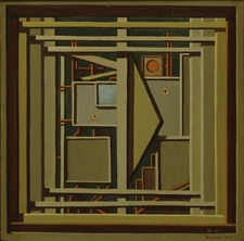KAY SAGE Surrealism Abstract Art Poster or Canvas Print "Watching the Clock"