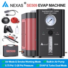 NEXAS SE509 Car Leak Tester EVAP Smoke Machine for Vacuum Exhaust Leak Detection