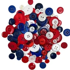 500-700 Pcs Mixed Color Assorted Sizes Round Resin Buttons for Crafts Sewing ...