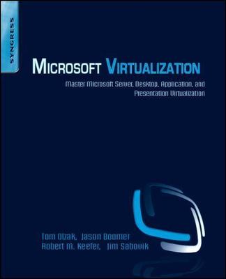 Microsoft Virtualization Olzak Sabovik Boomer Keefer Paperback Syngress