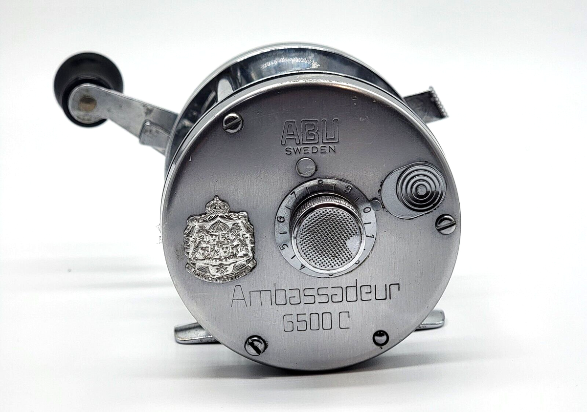Vtg Abu Garcia Ambassadeur 6500c High Speed Casting Fishing Vtg Abu Garcia Ambassadeur 6500c High Speed Casting Fishing
